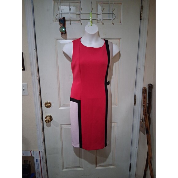 Calvin Klein Colorblock Dress,  Size 14 - Picture 1 of 6